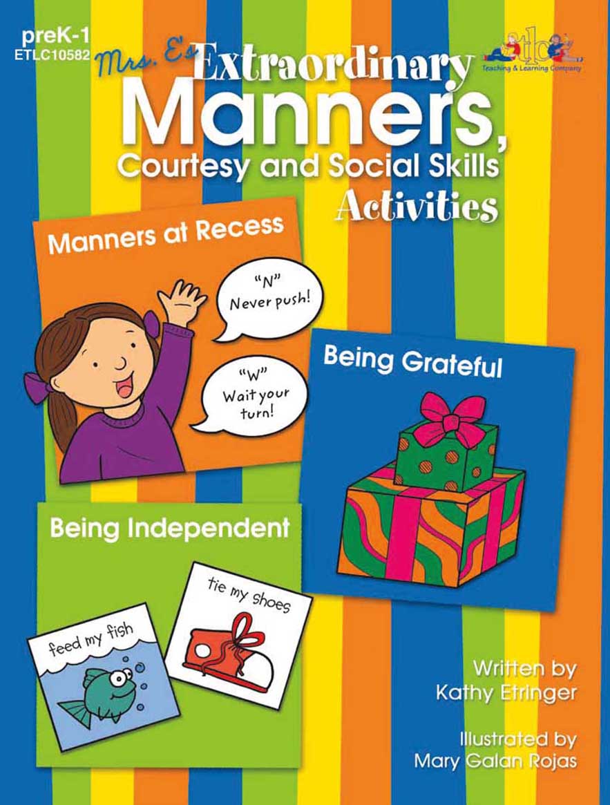 Mrs. E's Extraordinary Manners, Courtesy and Social Skills Activities