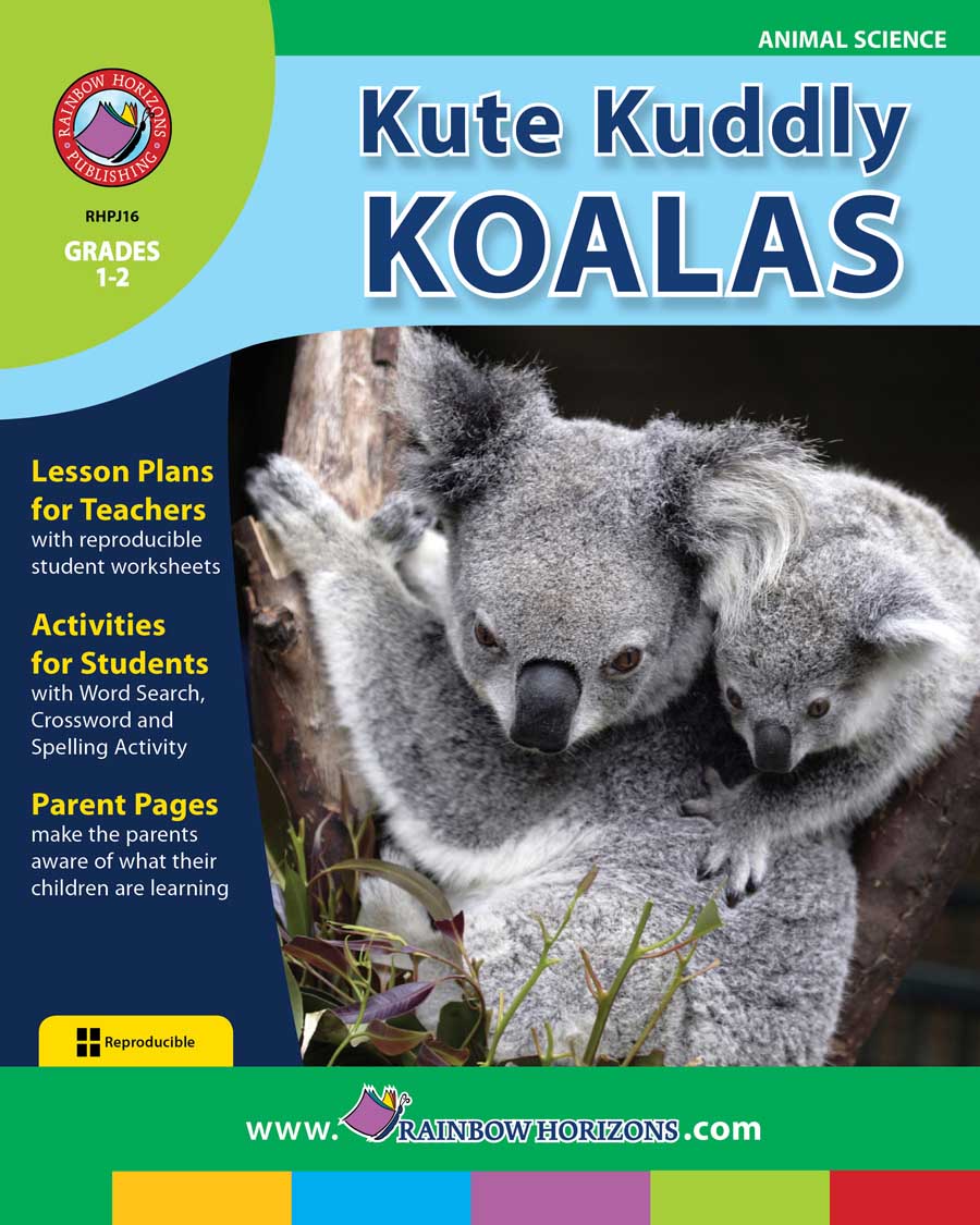 Kute Kuddly Koalas Gr. 1-2 - print book