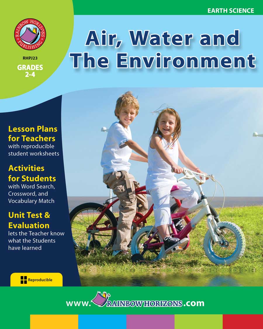 Air, Water and The Environment Gr. 2-4 - print book