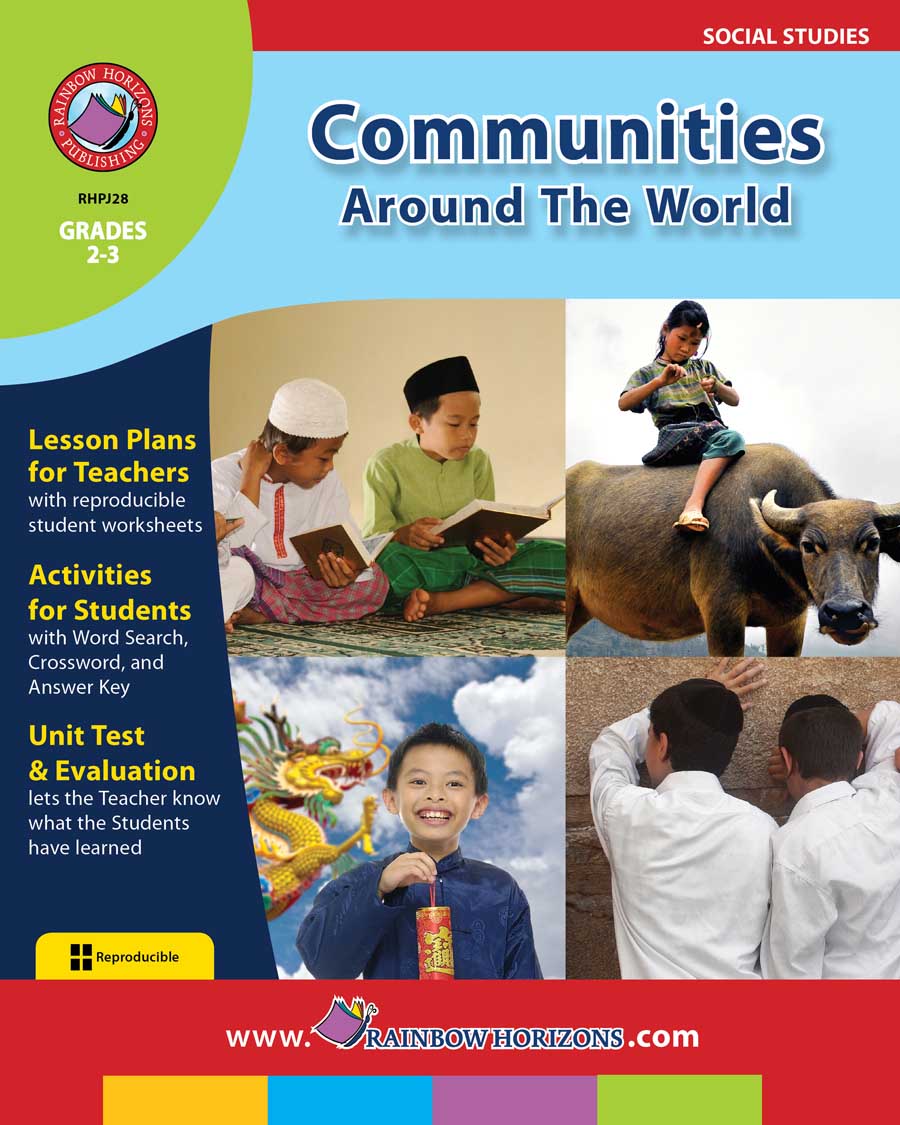 Communities Around The World Gr. 2-3 - print book