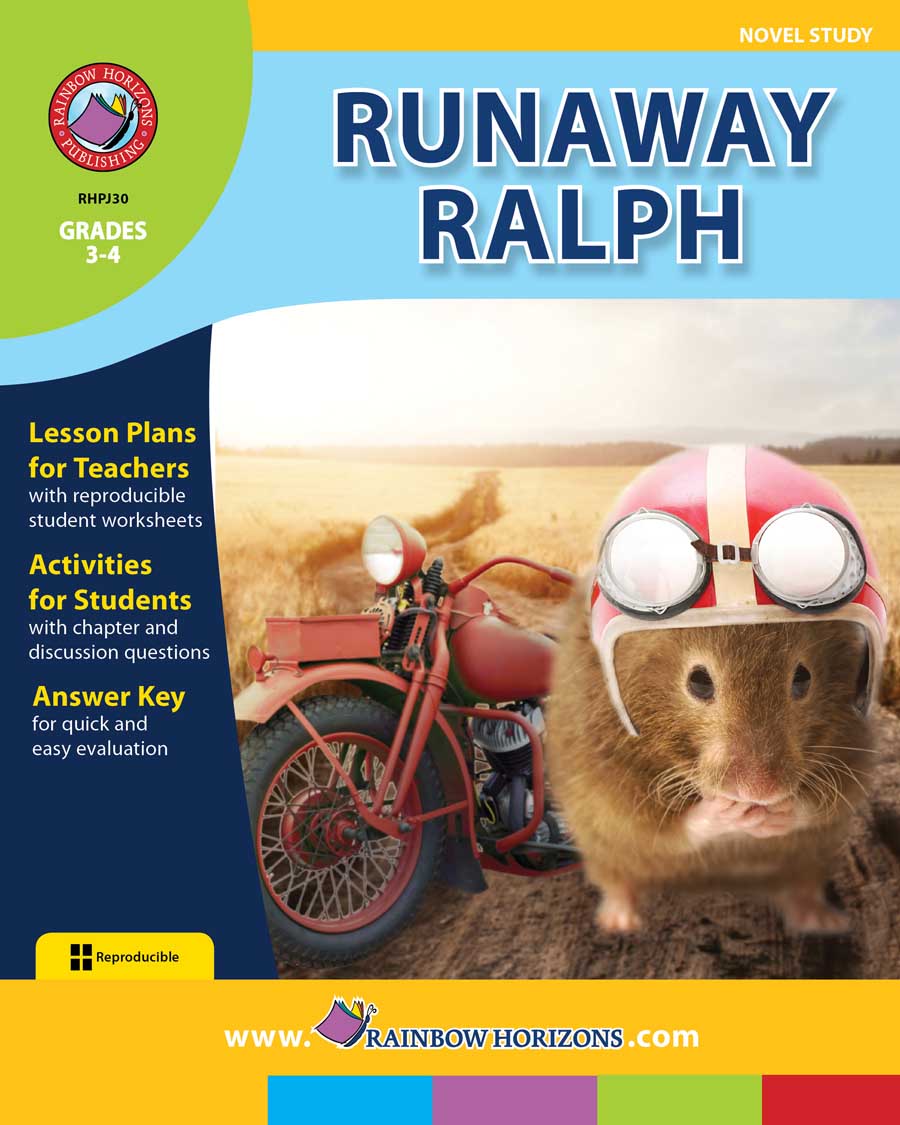 Runaway Ralph (Novel Study) Gr. 3-4 - print book