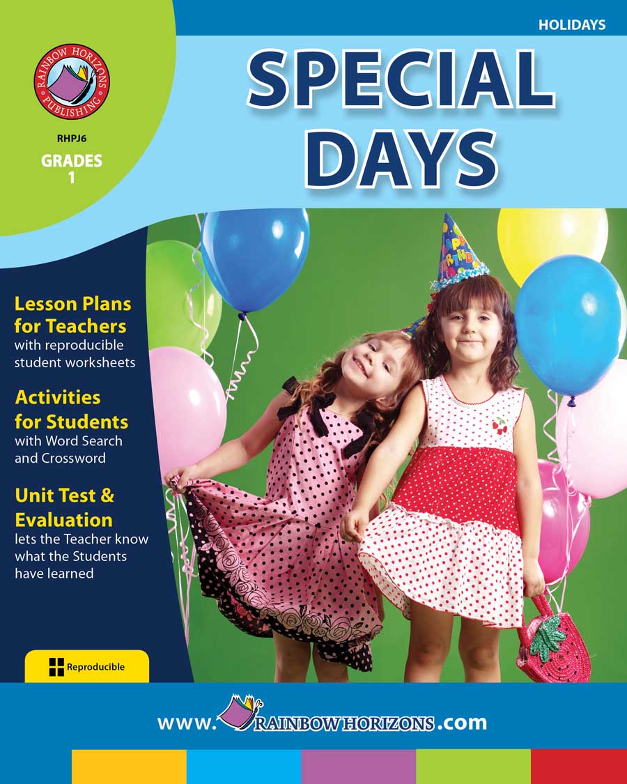 Special Days Gr. 1 - print book