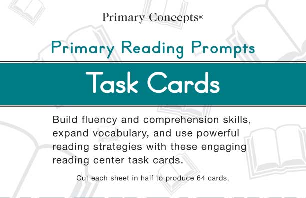 Primary Reading Prompts: Task Cards 