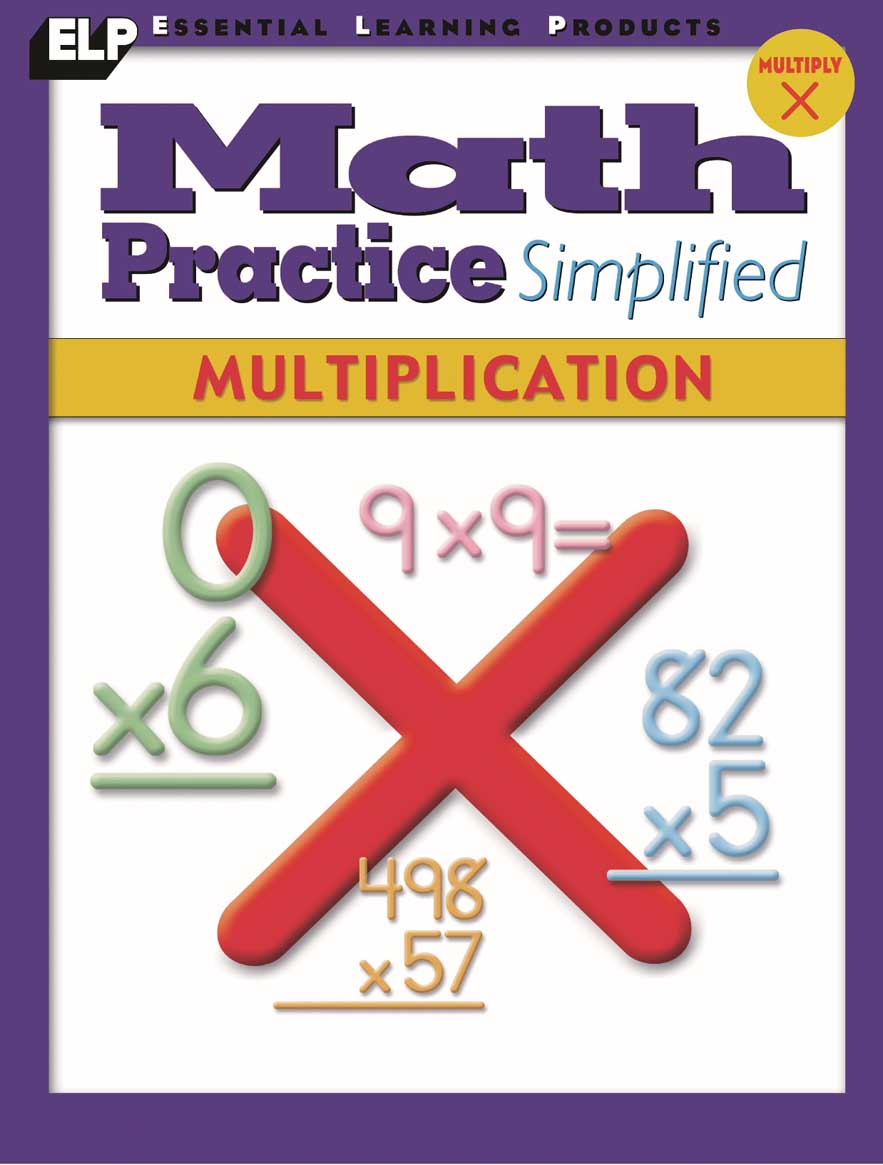 Math Practice Simplified: Multiplication (Book E)