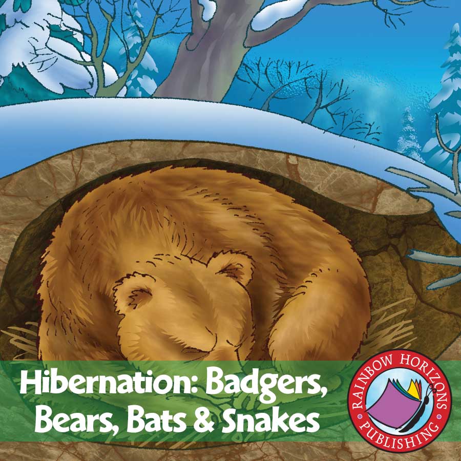 Hibernation: Badgers, Bears, Bats & Snakes Gr. 2-3 - eBook