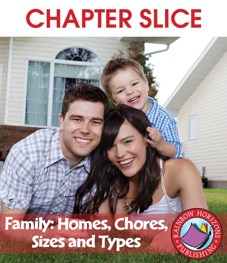 Family: Homes, Chores, Sizes & Types Gr. 1 - CHAPTER SLICE - eBook