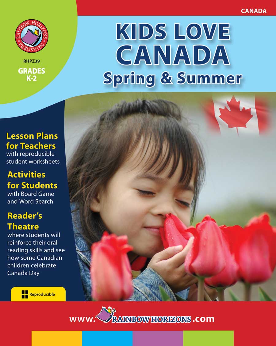 Kids Love Canada: Spring & Summer Gr. K-2 - print book