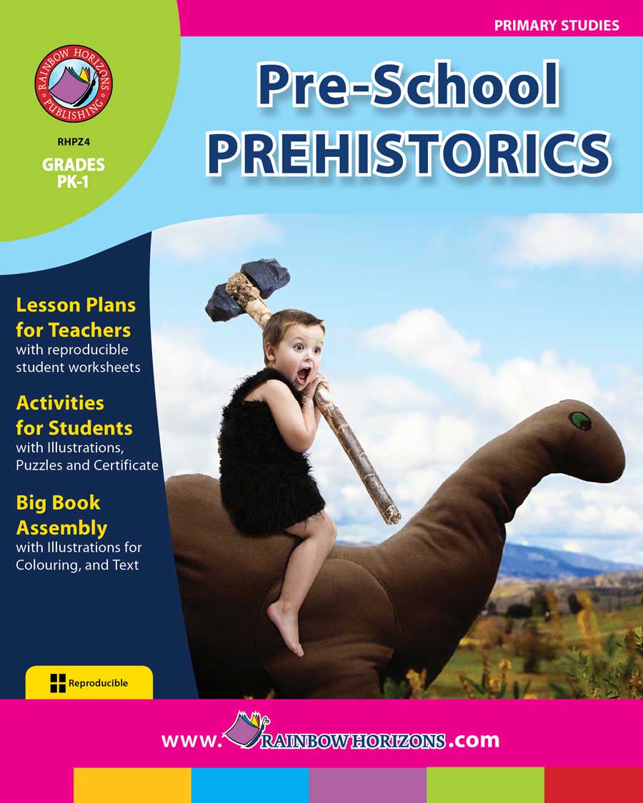 Pre-School Prehistorics Gr. PK-1 - print book