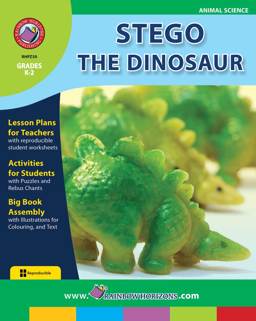 Stego the Dinosaur Gr. K-2 - print book