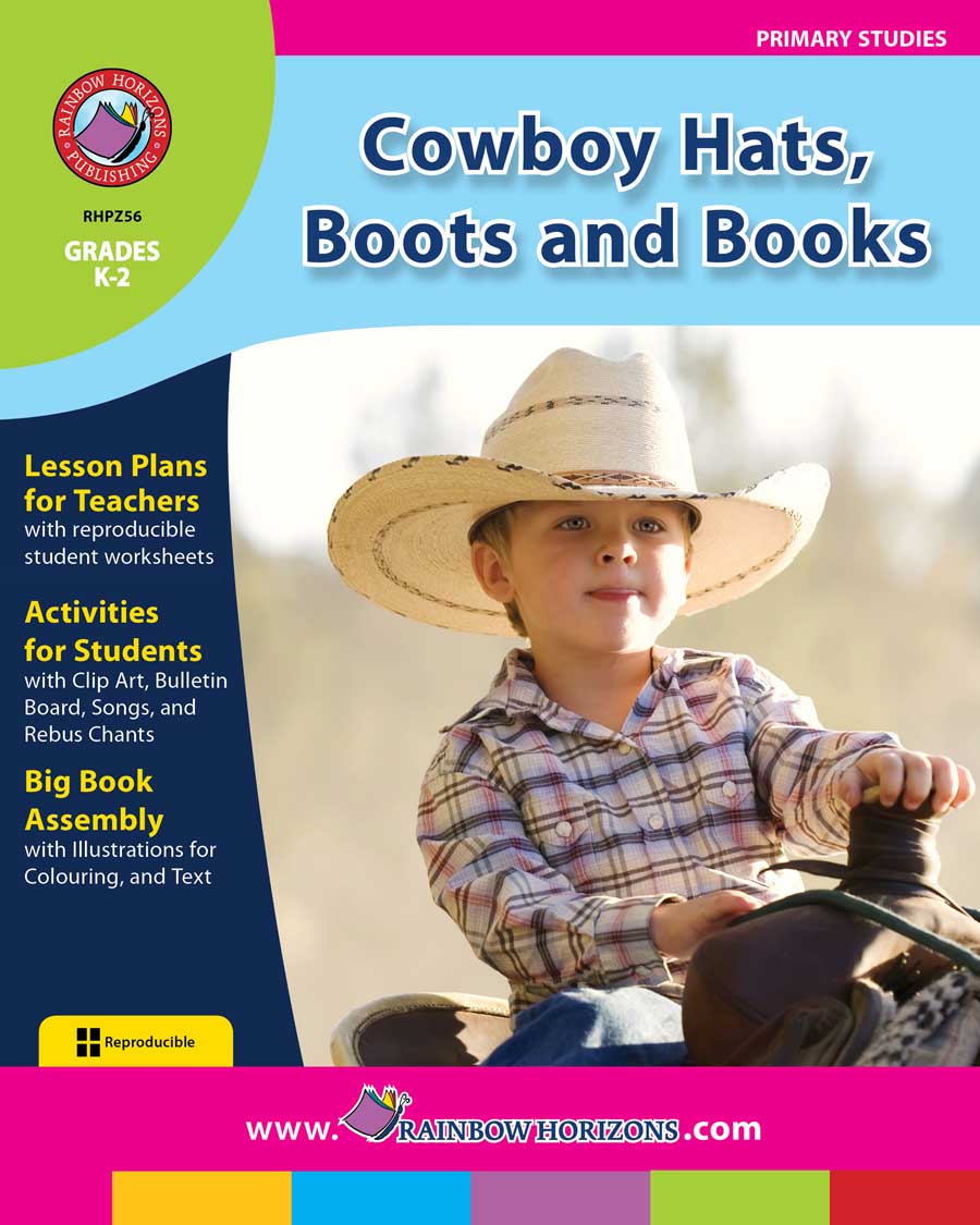 Cowboy Hats, Boots and Books Gr. K-2 - print book