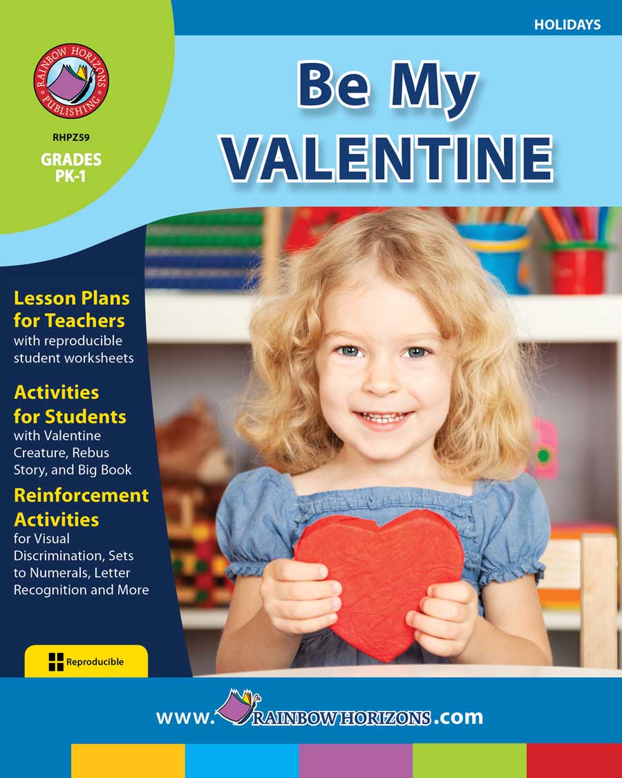 Be My Valentine Gr. PK-1 - print book