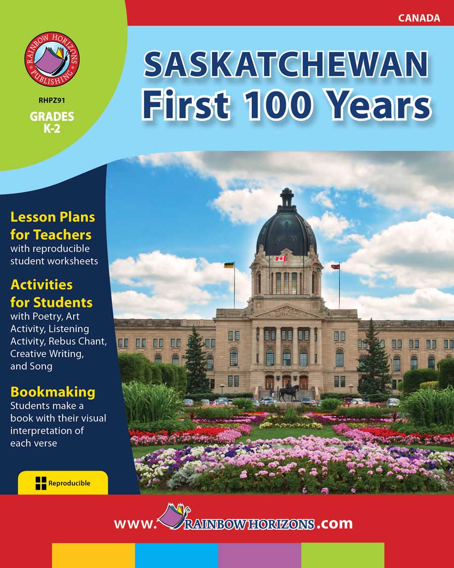 Saskatchewan: First 100 Years Gr. K-2 - print book
