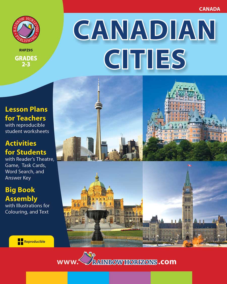 Canadian Cities Gr. 2-3 - print book